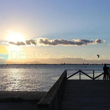 Eucaliptus - Casa En El Delta Disfrutar De La Playa Del Trabucador Сasa de vacaciones L'Eucaliptus